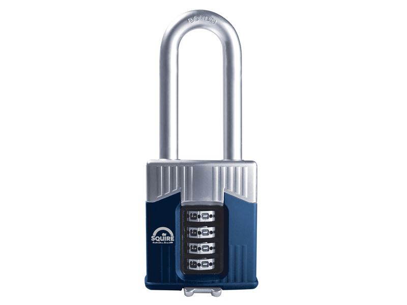Squire Warrior - Cadenas à combinaison haute sécurité à long pontet, 55mm
