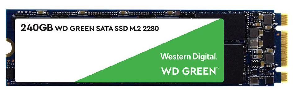 WD Green M.2 2280 SATA 6Gb/s SSD 固態硬碟 240GB