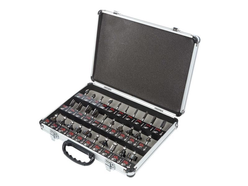 Trend 30-Piece TCT Router Cutter Set, 1/4in Shank
