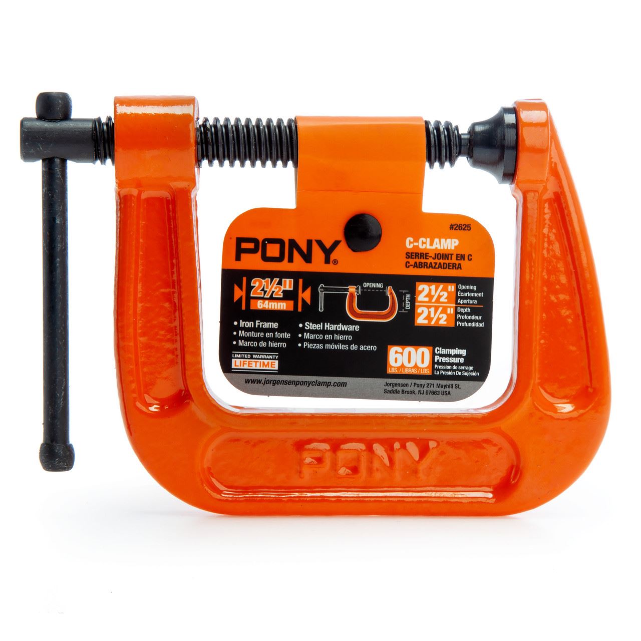 Pony Jorgensen Morsetto a C Classico Hobby 2,5in x 2,5in