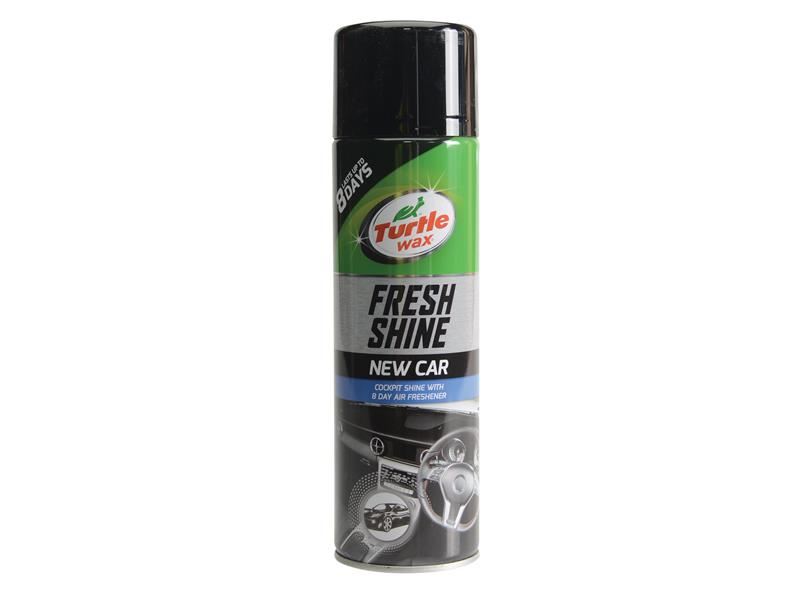 Turtle Wax Fresh Shine Autobinnenruimte Beschermer, Nieuwe Auto Geur, 500ml