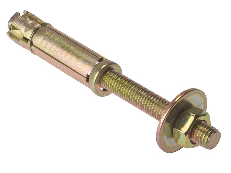 ForgeFix Bullone ad espansione per muratura, proiettato, M12 x 30mm, Zincato Gg