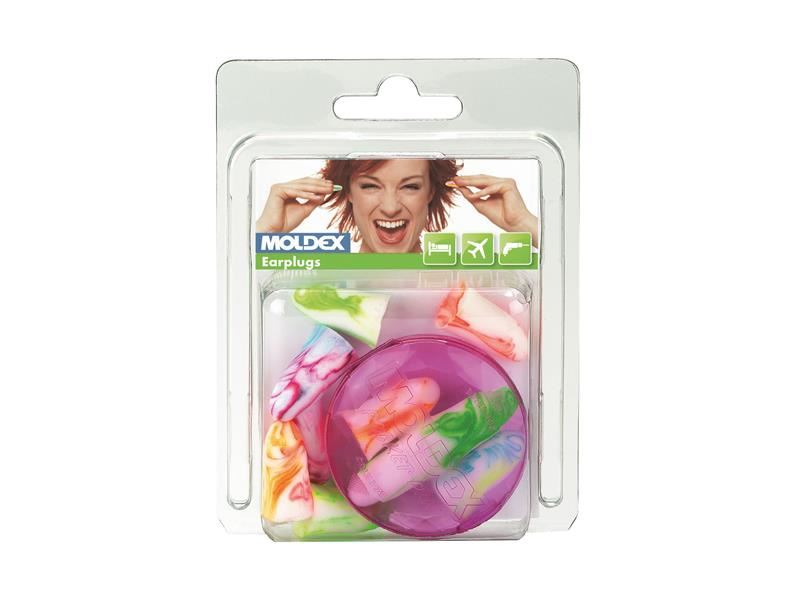 Moldex Spark Plugs SNR 35dB Earplugs - 5 Pairs with PocketPak