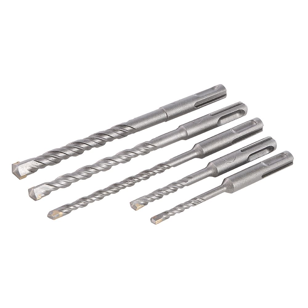 Silverline SDS Plus Masonry Drill Bit Set, 5-Piece, 5-10mm