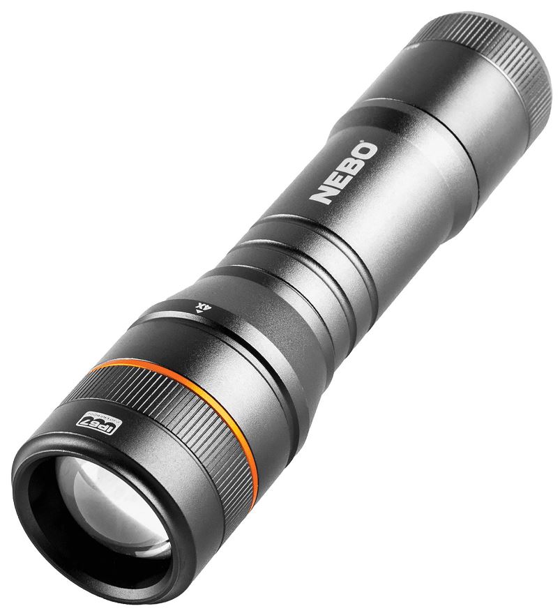 NEBO SPORTS Newton 500 LED Torch, 500 Lumens, 4x Zoom