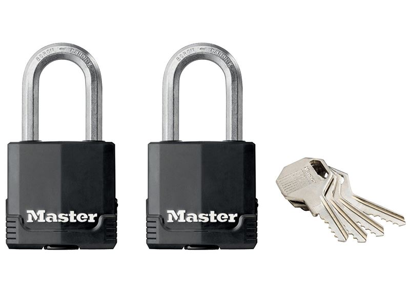 Cadenas résistant aux intempéries Master Lock Excell 45mm, 4 goupilles, identik