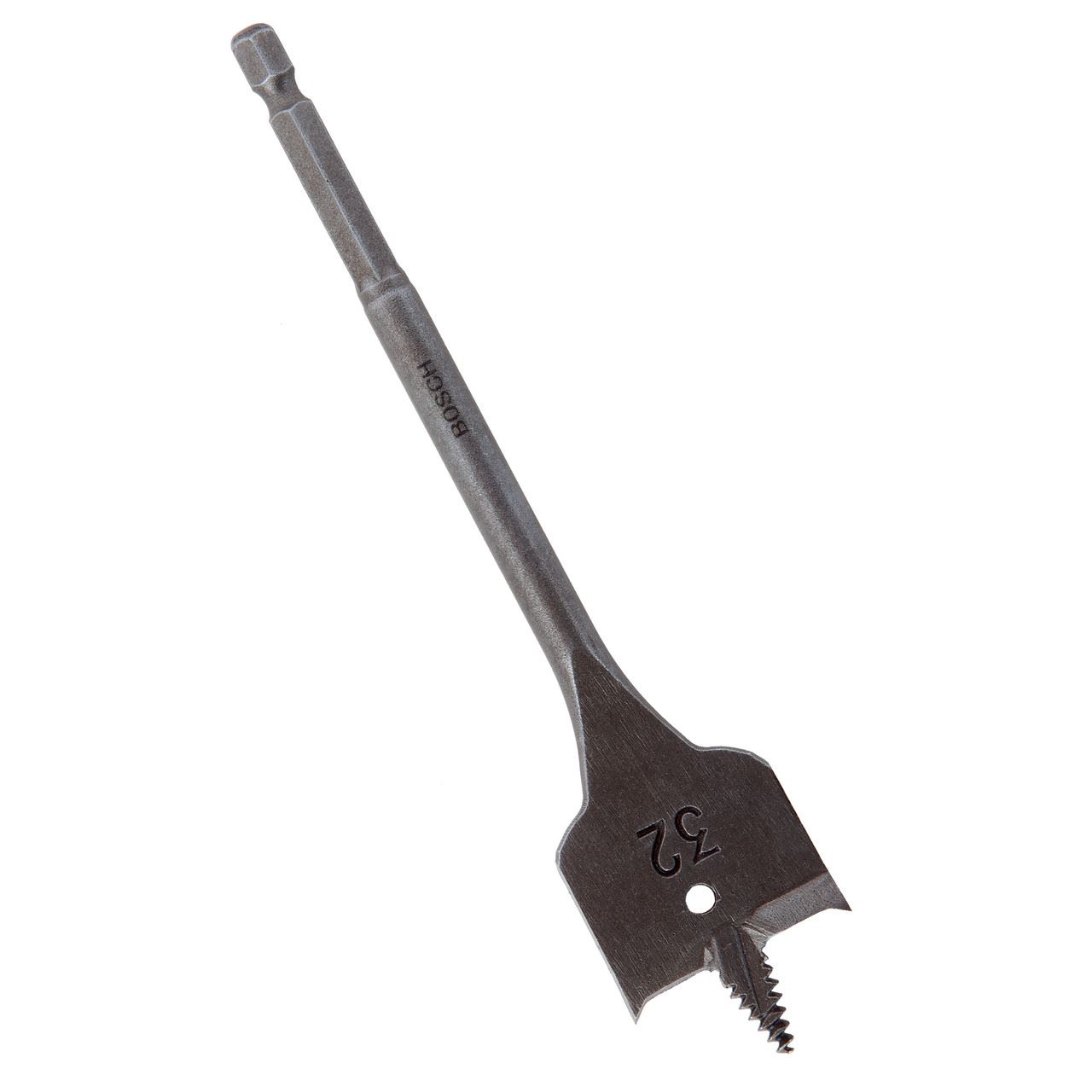 Bosch Broca Plana Autoperforante con Vástago Hexagonal, 32mm x 152mm
