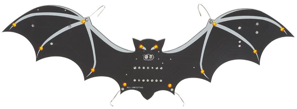 WHADDA Kit de Murciélago LED SMD para Halloween, Activado por Sonido