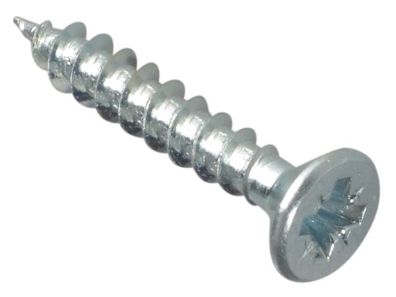 Forgefix ברגי פוזידריב רב-שימושיים 4x25 מ״מ, מצופים באבץ, קופסה של 200