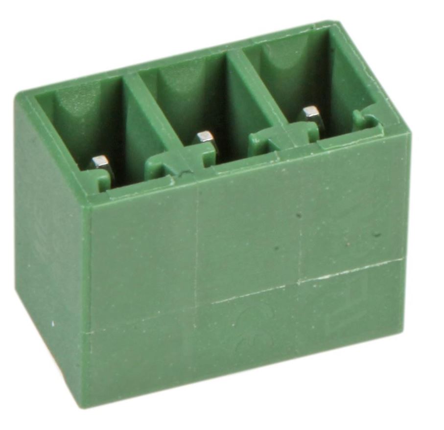 MULTICOMP PRO Bloco de Terminais Plugável 3 Vias, 3.81mm, 12A