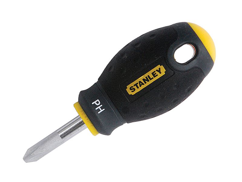 STANLEY FatMax Cacciavite Stubby, Punta Phillips PH1, 30mm