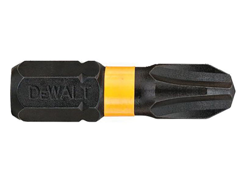 DeWalt 衝擊扭力批咀 PH3 25毫米 (5支裝)