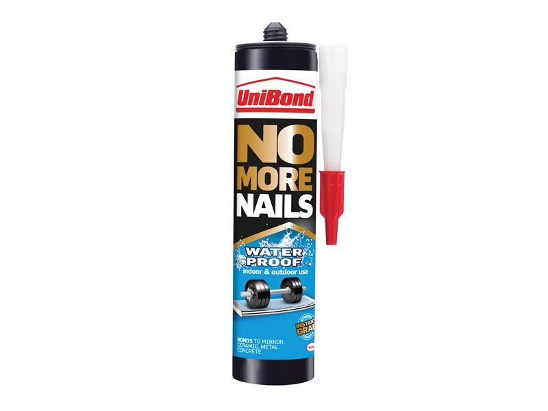UniBond No More Nails Waterproof Grab Adhesive, 450g Cartridge