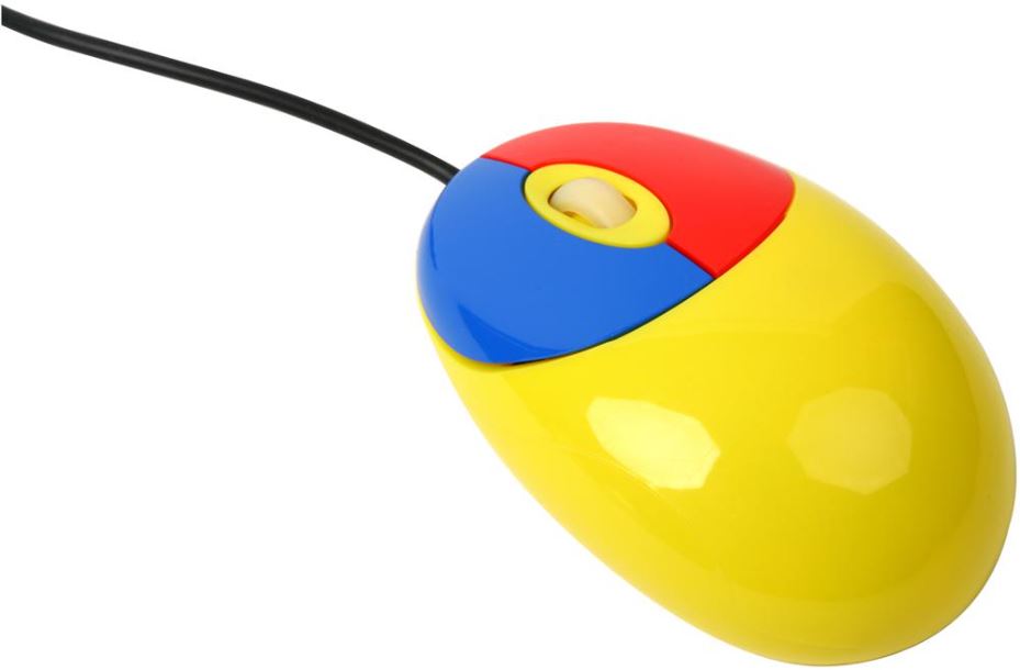 HiLo - Tetikus Optik USB Pendidikan - Kuning