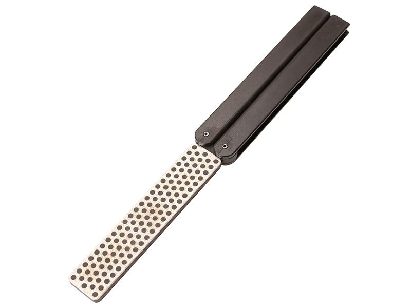 DMT FWX Diafold Diamant-Wetzstein 110mm schwarz, Extra-Grob 220 Körnung