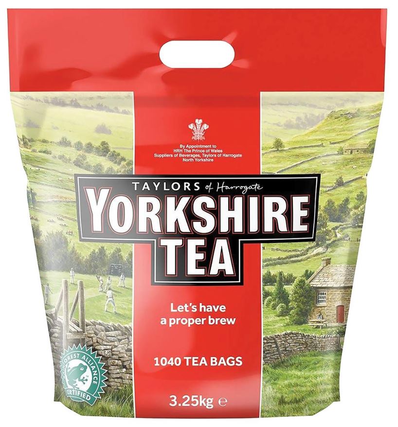 TAYLORS OF HARROGATE Yorkshire Tea, 1040 Theezakjes