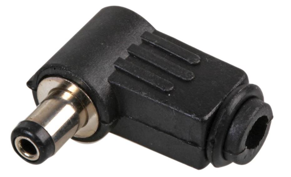 Pro Signal - Plocóid Cumhachta DC 2.1mm Cearnóg Cheart