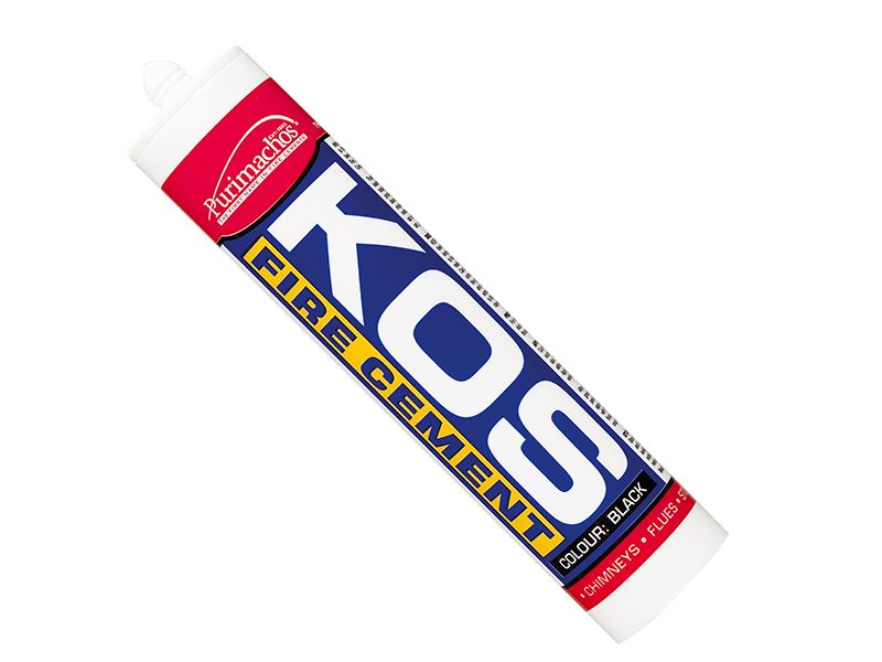 Everbuild Sika KOS Fire Cement Buff Cartridge (C3 300ml)