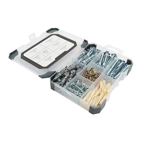 Timco Mixed Plasterboard Fixings Set (102 Pieces)