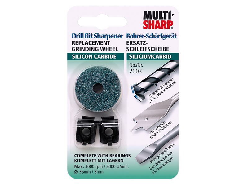 Multi-Sharp Silicon Carbide Replacement Wheel, 36mm