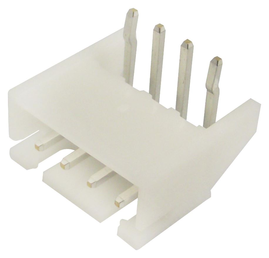 JST (JAPAN SOLDERLESS TERMINALS) - Penyambung Header Sudut Kanan, 4 Pin
