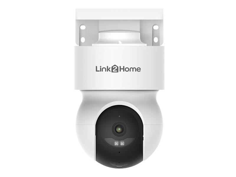 Link2Home Câmara de Segurança Inteligente Exterior com Visão Noturna a Cores e 