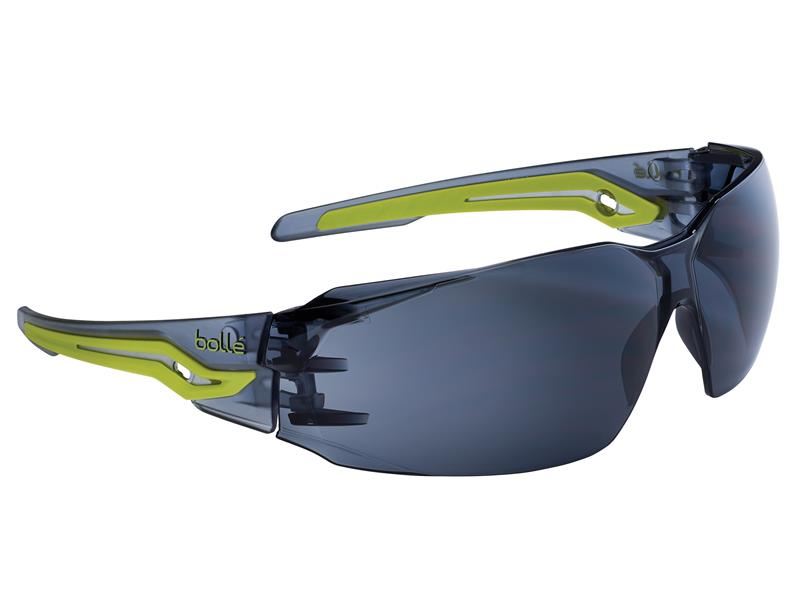 Bolle Safety SILEX Safety Glasses, Smoke Lens