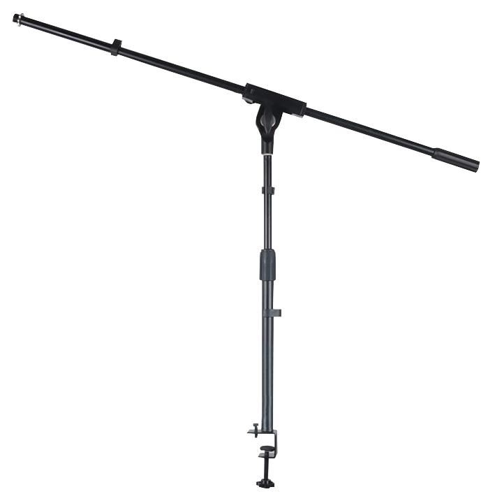 NOVOPRO Support de microphone à pince avec bras télescopique