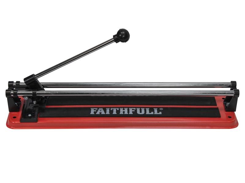 Faithfull Cortador de Baldosas Profesional, Rueda de Carburo de Tungsteno, 400m