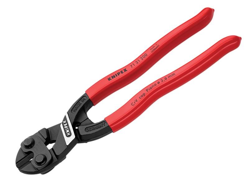 Coupe-boulons Knipex CoBolt compact, poignée en PVC, 200mm