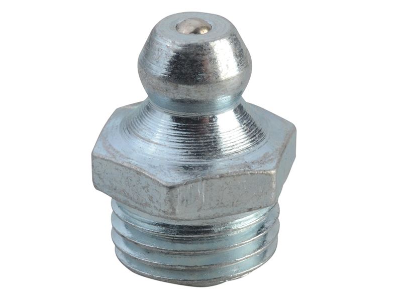 Lumatic HMM10/100 Straight Hydraulic Grease Nipple, 10mm