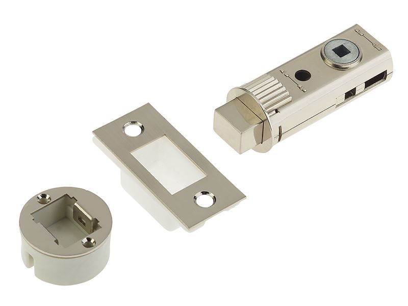 UNION FastLatch Easy Fit Bolt in Satin Nickel, 60mm