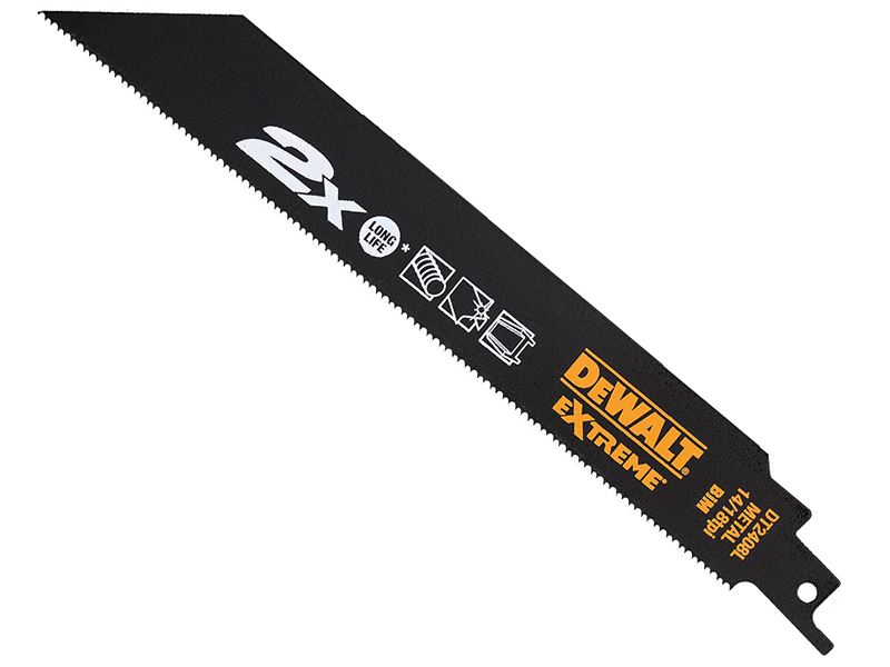 Dewalt 2X Life Λεπίδα Μεταλλικού Σουπερετ 203mm x 14/18 TPI (Σετ 5)