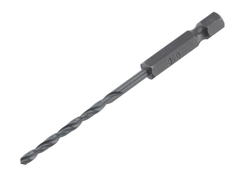 IRWIN Foret HSS à queue hexagonale 3,0mm