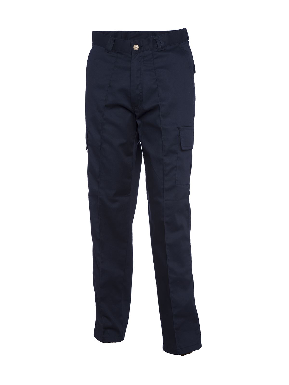 Uneek Unisex Cargo Trousers - Navy, Size 36