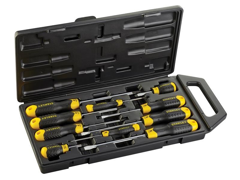 STANLEY クッショングリップ ドライバーセット 10点セット