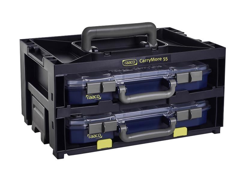 Raaco CarryMore 55x2 - Système de rangement avec 2 casiers assortis