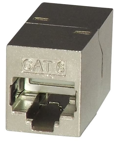Connecteur RJ45 femelle-femelle blindé Cat6 TUK pour couplage en ligne