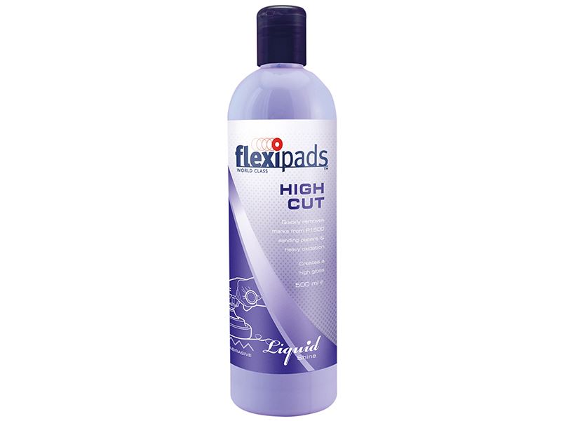 Flexipads HIGH CUT Liquid Shine Purple 500ml - תכשיר הברקה ומריחות מדיה 1500