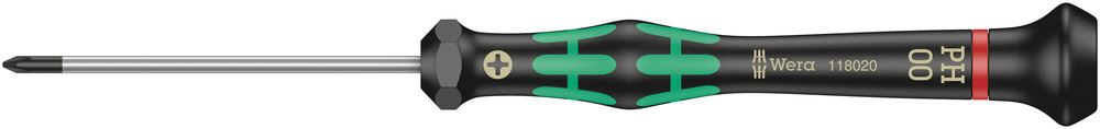 Wera 2050 PH Precision Screwdriver for Phillips, PH 00 x 60mm