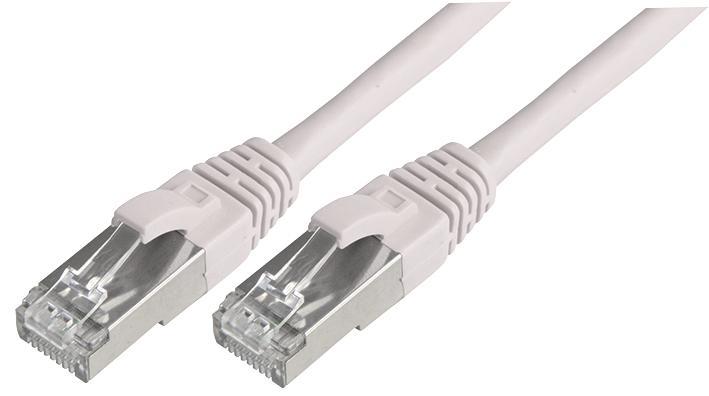 CONNECTIX Cat6a Καλώδιο Ethernet, Θωρακισμένο, RJ45 Male σε Male, 1m
