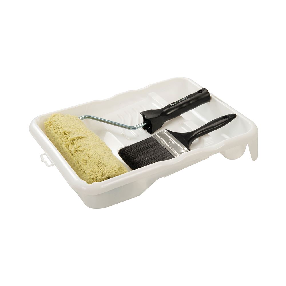 Silverline Masonry Roller Set 3-Piece for Rough Surfaces