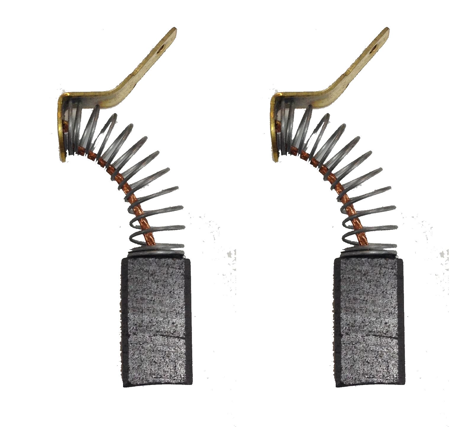 Paire de balais en carbone pour la mini meuleuse Iskra-Perles, 6x7x13,5/12mm