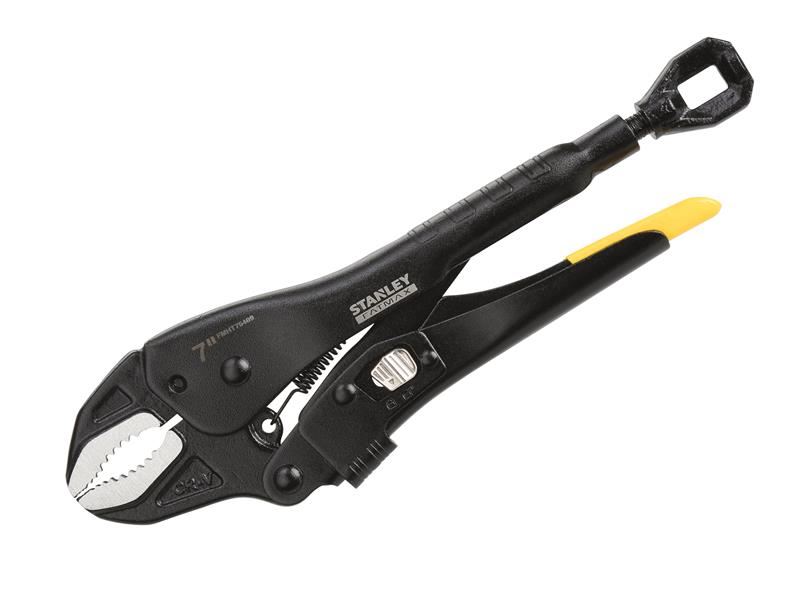 STANLEY® Hand Tools - FatMax® 曲嘴鎖緊鉗 180毫米