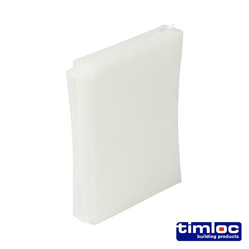 Timco Timloc Cavity Wall Weep Extension, Clear, 50mm (100pk)