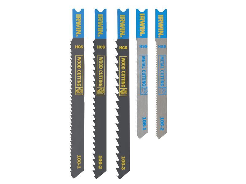 IRWIN® ערכת להבי מסור עיפרון, 5 חתיכות, U-Shank