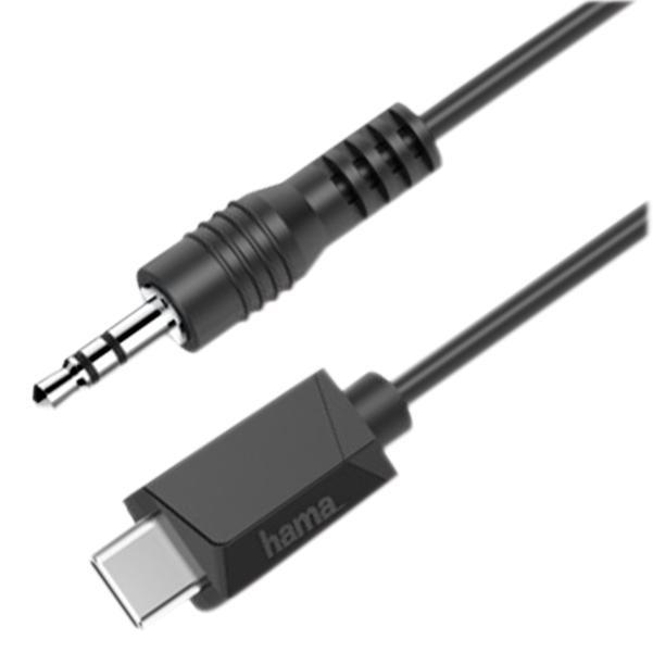 HAMA USB-C auf 3,5mm Audio-Kabel, 0,75m