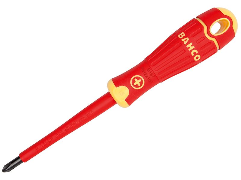 Bahco Insulated PH3 Screwdriver, 150mm Blade, 1000V