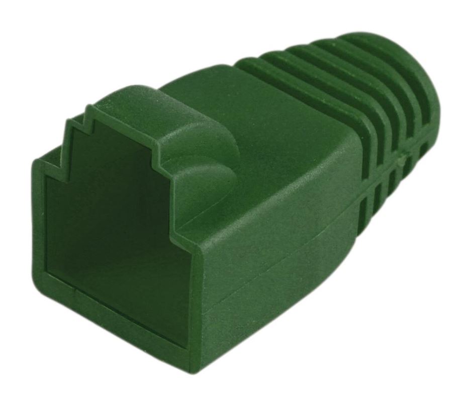 Protège-connecteur RJ45 Cat5e TUK anti-tension, Vert, 5-5,8mm