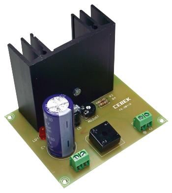 CEBEK Variable Power Supply Module 3-27V 2A